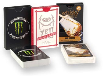 Selection of 5 gloss tuck boxes.