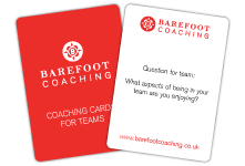 Custom Coaching Cards