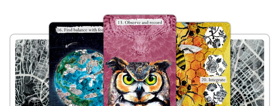 Custom Oracle Cards. Made in the UK. Create and professionally print your own custom oracle deck with Ivory.