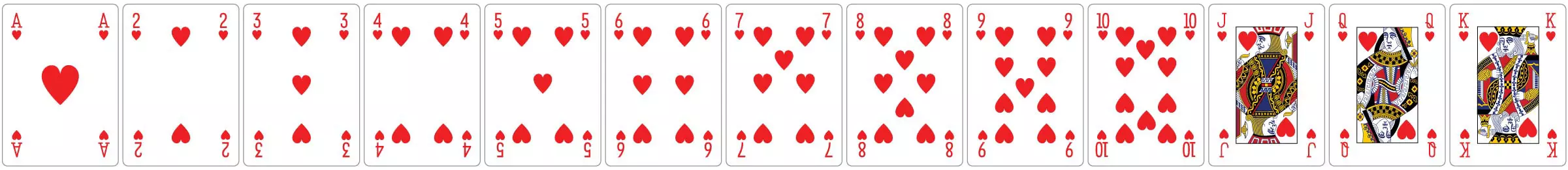 Poker Faces - Hearts